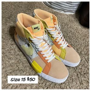 Nike high tops men’s size 15.